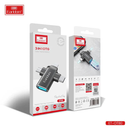 Earldom OT80 3-in-1 USB 3.0 OTG Converter