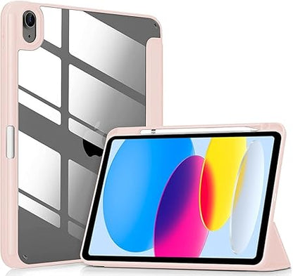 Smart Case with Pen Slot Folding Cover for iPad 10th Generation (10.9", 2022) / iPad 11th Generation (10.9", 2025, A16)