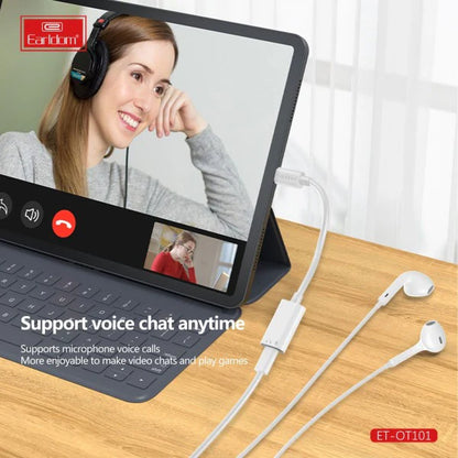 Earldom OT101 Adaptor USB-C to Lightning for Headphones