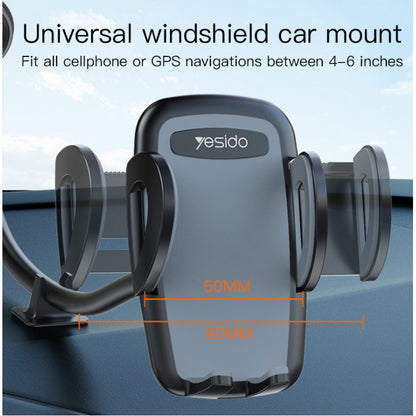 Yesido C108 Auto Clamp Car Mount – Easy Grip & Secure Hold