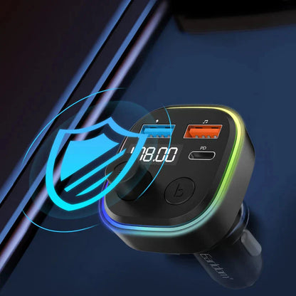 Earldom ET-M84 Bluetooth FM Transmitter Car Charger