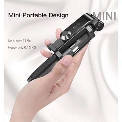 SF11 Flexible 5 Part Telescopic Triple Phone Holder Selfie Stick