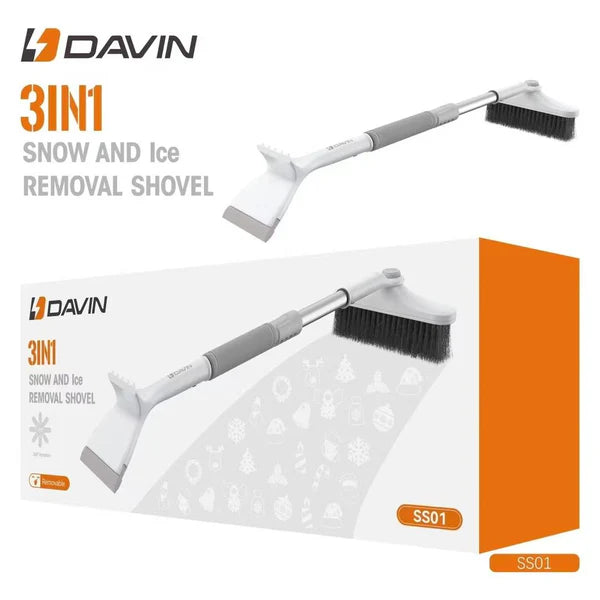 Davin SS01 3-in-1 Car Snow & Ice Shovel