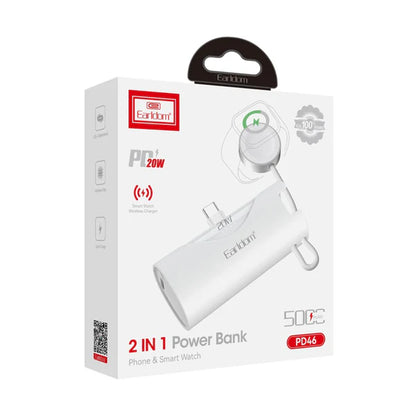 Earldom PD46 Mini 5000mAh 20W Power Bank