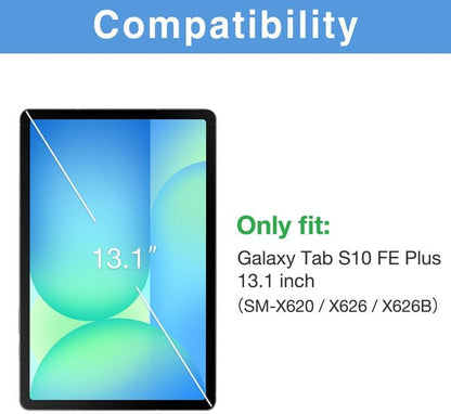 Smart Folding Case with Pen Holder for Samsung Galaxy Tab S10FE Plus(SM-X620 / X626 / X626B)