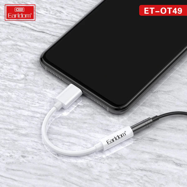 Earldom ET-OT49 Lightning to 3.5mm Adapter