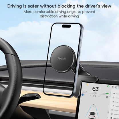 YESIDO C213 MagSafe Clip-On Car Mount for Floating Screens
