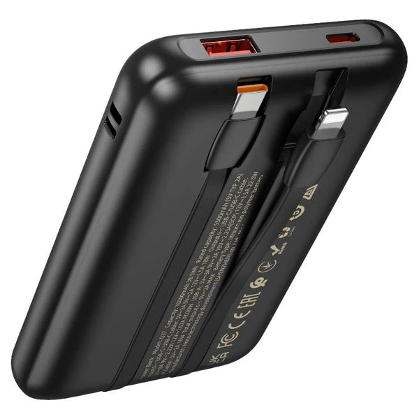 Hoco Q37 Power Bank 10000mAh 22.5W | Portable Fast Charger with PD20W Output