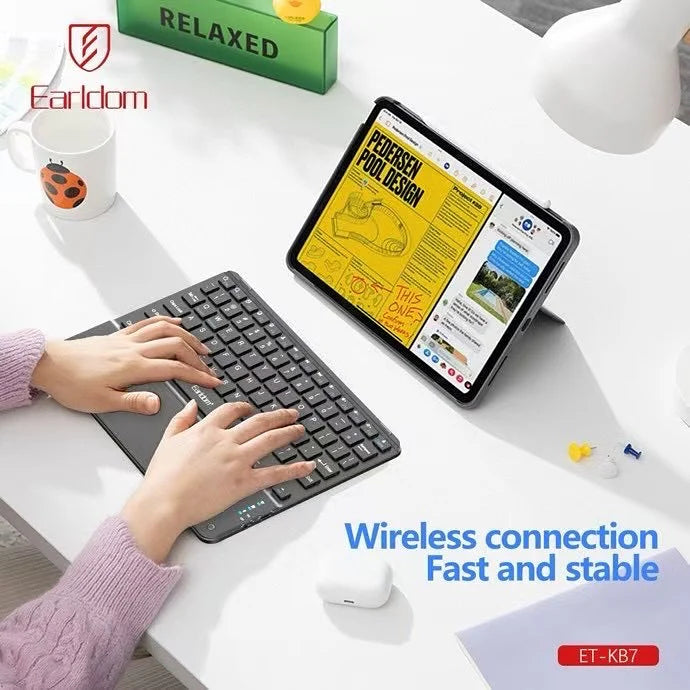 The Earldom ET-KB7 Wireless Bluetooth Keyboard