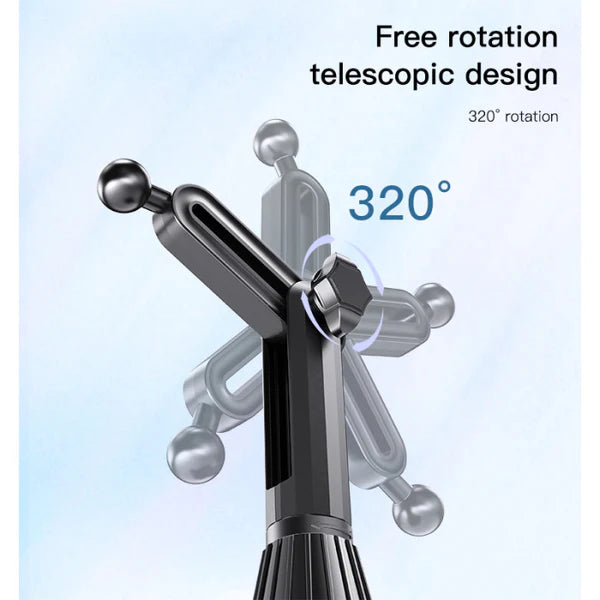 Yesido C195 Mobile Phone Cup Holder Mount – 360° Rotational, Adjustable & Secure Grip Design