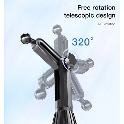Yesido C195 Mobile Phone Cup Holder Mount – 360° Rotational, Adjustable & Secure Grip Design