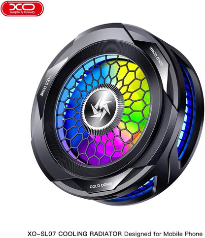 XO SL07 RGB Mobile Phone Cooling Fan for Gaming