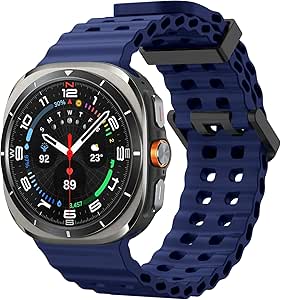 Soft Silicone Bracelet Strap for Samsung Galaxy Watch Ultra 47mm – Sport & Everyday Use