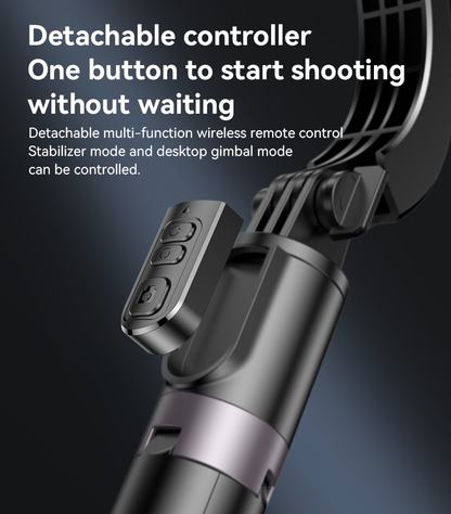 Yesido SF28 Handheld/Standing With Remote Controller Intelligent Anti-shake Selfie Stick Gimbal Stabilizer