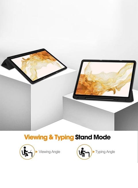 Smart Folding Case with Pen Holder for Samsung Galaxy Tab S10FE Plus(SM-X620 / X626 / X626B)