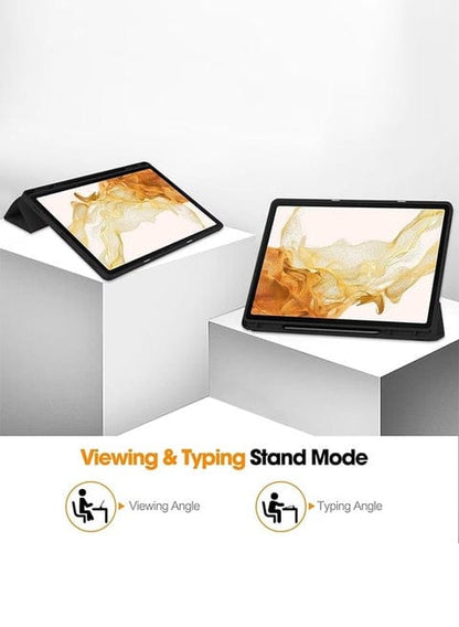 Smart Folding Case with Pen Holder for Samsung Galaxy Tab S10FE Plus(SM-X620 / X626 / X626B)
