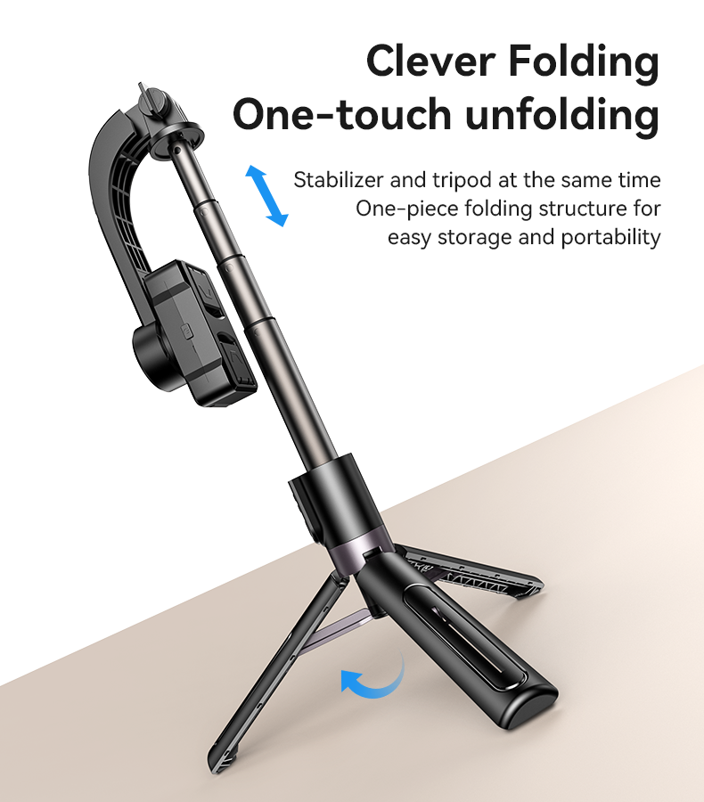 Yesido SF28 Handheld/Standing With Remote Controller Intelligent Anti-shake Selfie Stick Gimbal Stabilizer