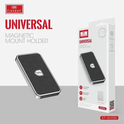 Earldom ET-EH256 Universal Magnetic Car Phone Mount – Black Leather