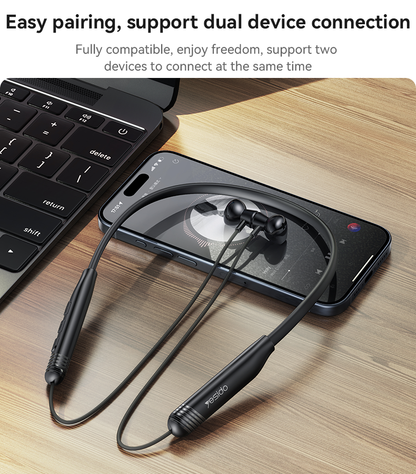 YSP20 BT5.3 Magnetic Suction On Back Lightweight Design Neck-mounted Bluetooth Headset