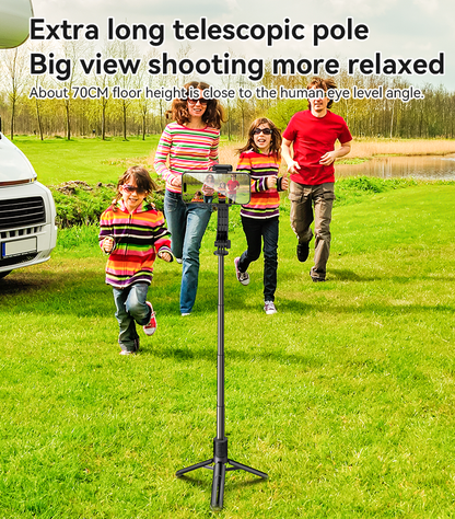Yesido SF28 Handheld/Standing With Remote Controller Intelligent Anti-shake Selfie Stick Gimbal Stabilizer
