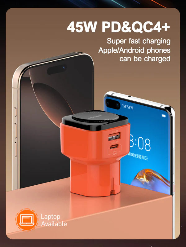 Ldnio Q2420 45W Ultra-Fast Charging Global Universal Adapter Charger