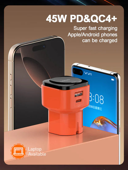 Ldnio Q2420 45W Ultra-Fast Charging Global Universal Adapter Charger