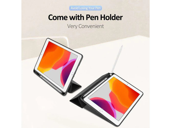 Smart Case with Pen Slot Folding Cover for iPad 10th Generation (10.9", 2022) / iPad 11th Generation (10.9", 2025, A16)