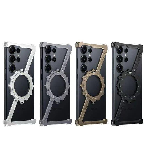 Mag Armor Vortex Ring Case – Shockproof Magnetic Case with Ring Holder & Stand