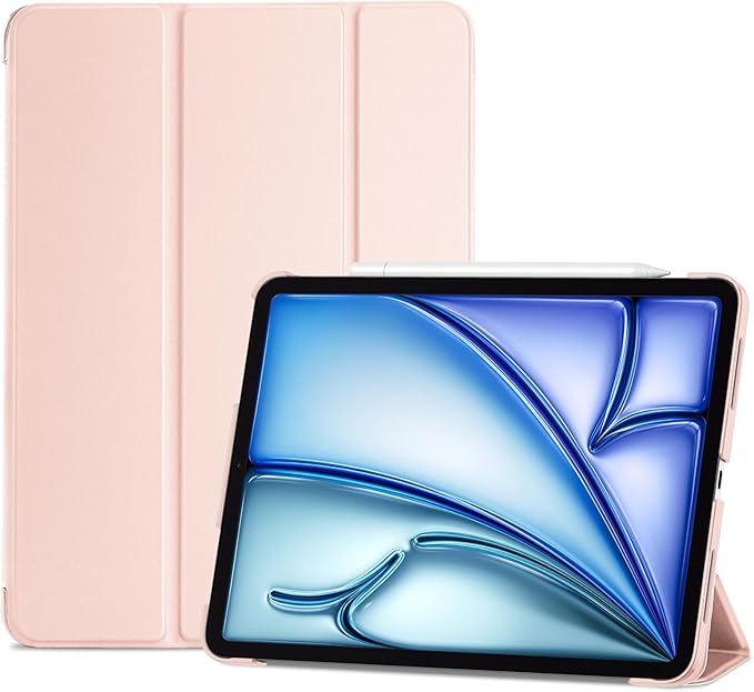 Smart Case for iPad Air 11-inch M4 (2026, 8th Gen) / M3 (2025) / M2 (2024) & 10.9 Inch iPad Air 5th (2022) & 4th (2020) – Protective Hard Back Cover with Auto Sleep/Wake