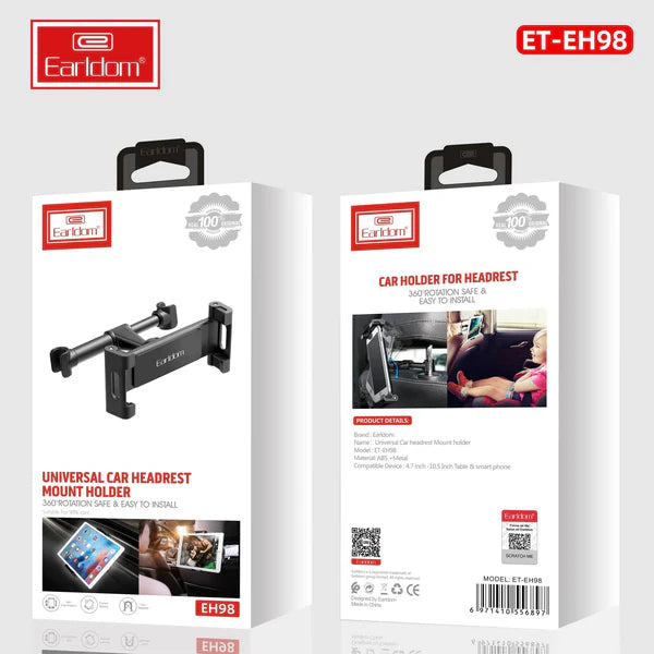 Earldom® EH98 Universal Car Headrest Mount Holder
