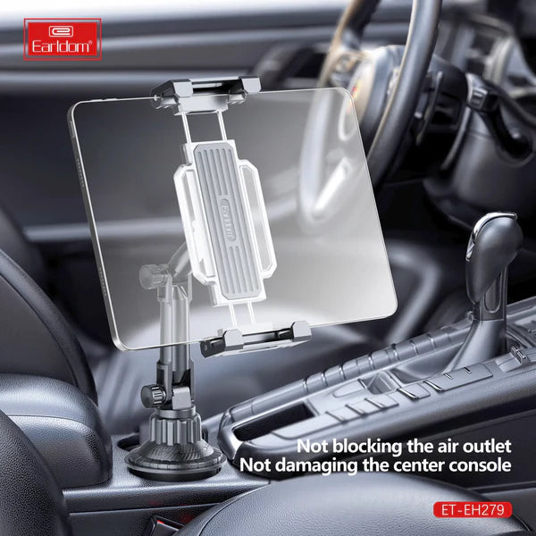 Earldom Car Cup Holder Stand for Mobile & Tablet 4.7"–13" – EH279
