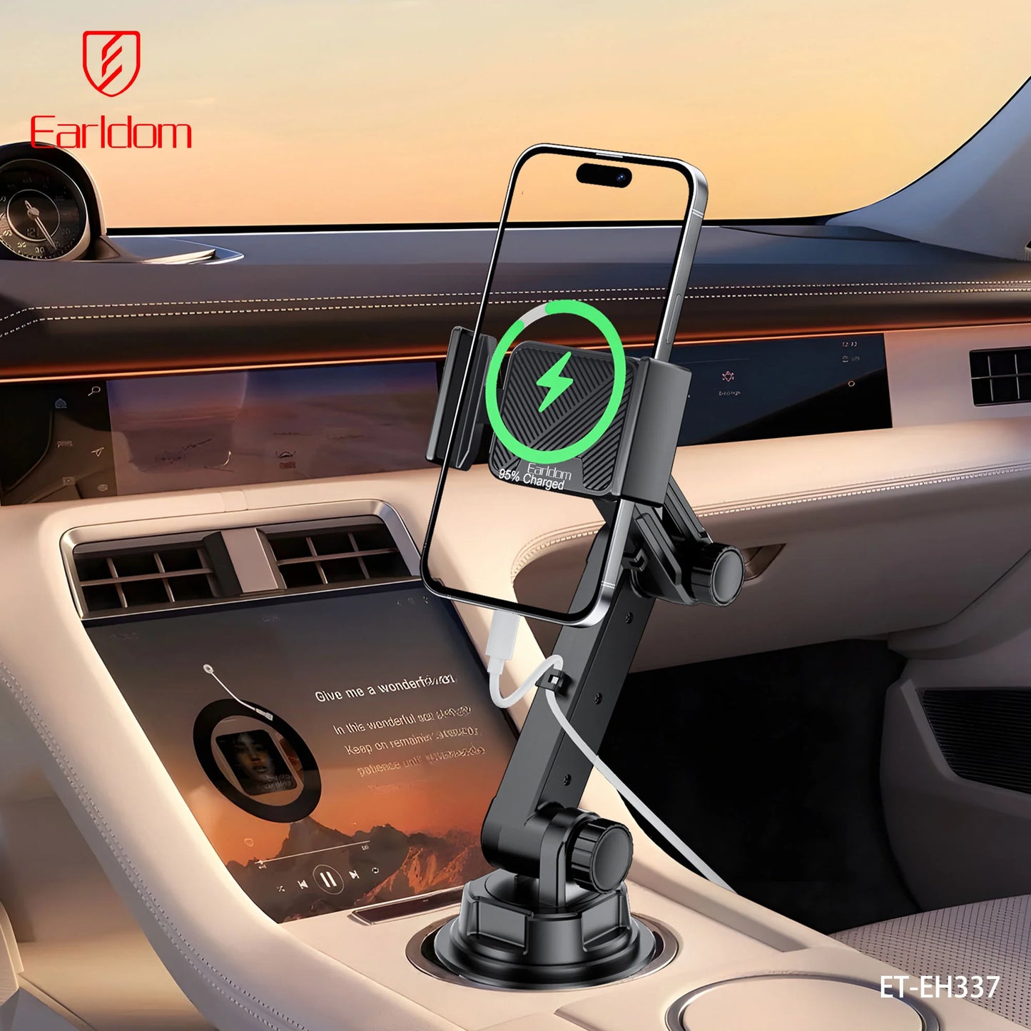 Earldom EH337 Car Cup Holder Phone Mount