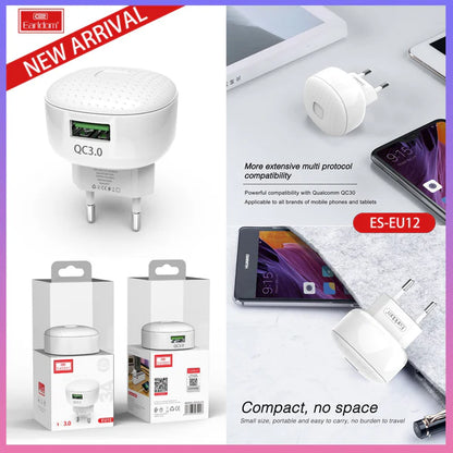 Earldom EU12 2-Pin Fast Charger