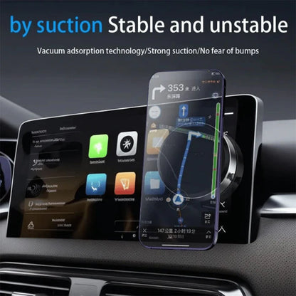 Universal 360° Rotating Magnetic Phone Holder with Vacuum Suction Cup
