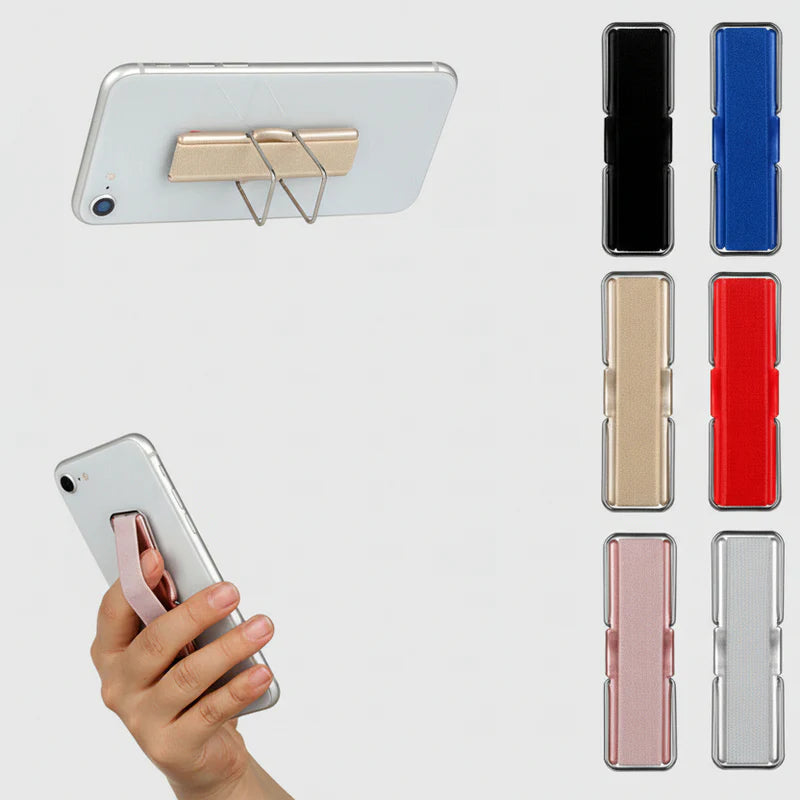 Finger Grip Strap Phone Holder with Stand