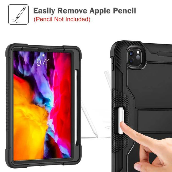 Heavy Duty Shockproof Stand Case for iPad 11th Gen 2025 | iPad 10th Gen | Air 4/5 | Pro 11