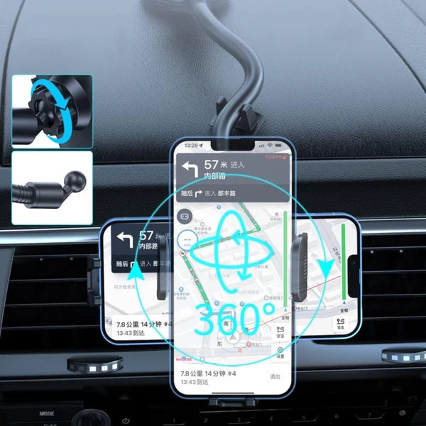 Rocket C13 Universal Car Mount – Super Strong Bendable Phone Holder