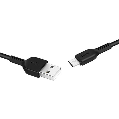 HOCO X20 Flash Micro-USB Charging 2M Cable Black
