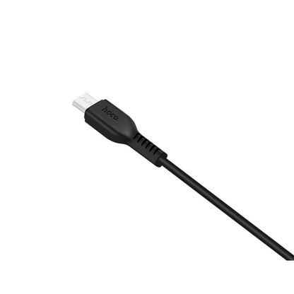 HOCO X20 Flash Micro-USB Charging 2M Cable Black