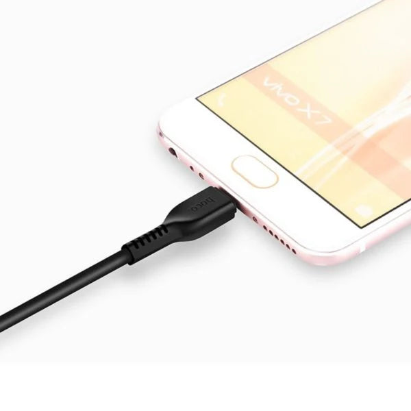 HOCO X20 Flash Micro-USB Charging 2M Cable Black