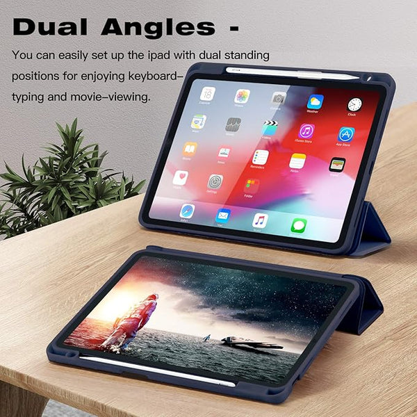 Smart Book Case with Pen Holder for iPad Air 11 (2024) – Stylish and Protective