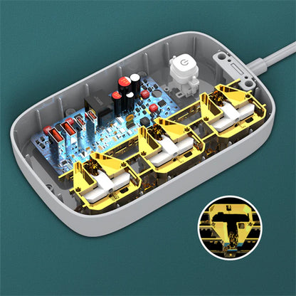 LDNIO 3 AC Outlets 4 USB Power Strip SC3416