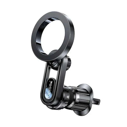 Magsafe Metal Magnetic Car Phone Stand Yesido C157 – Black