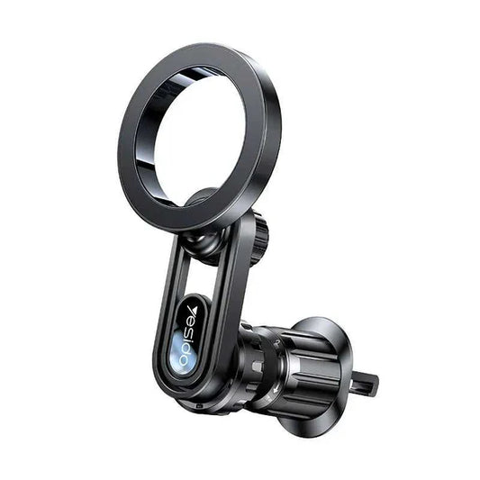 Magsafe Metal Magnetic Car Phone Stand Yesido C157 – Black