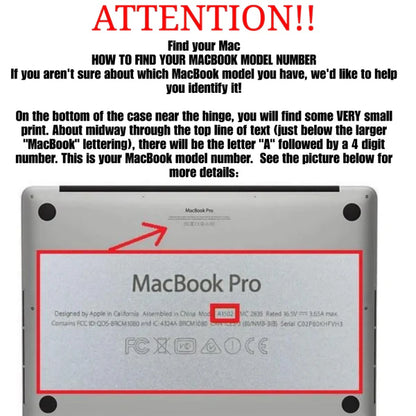 Leather Shell Case For MacBook Air / Pro