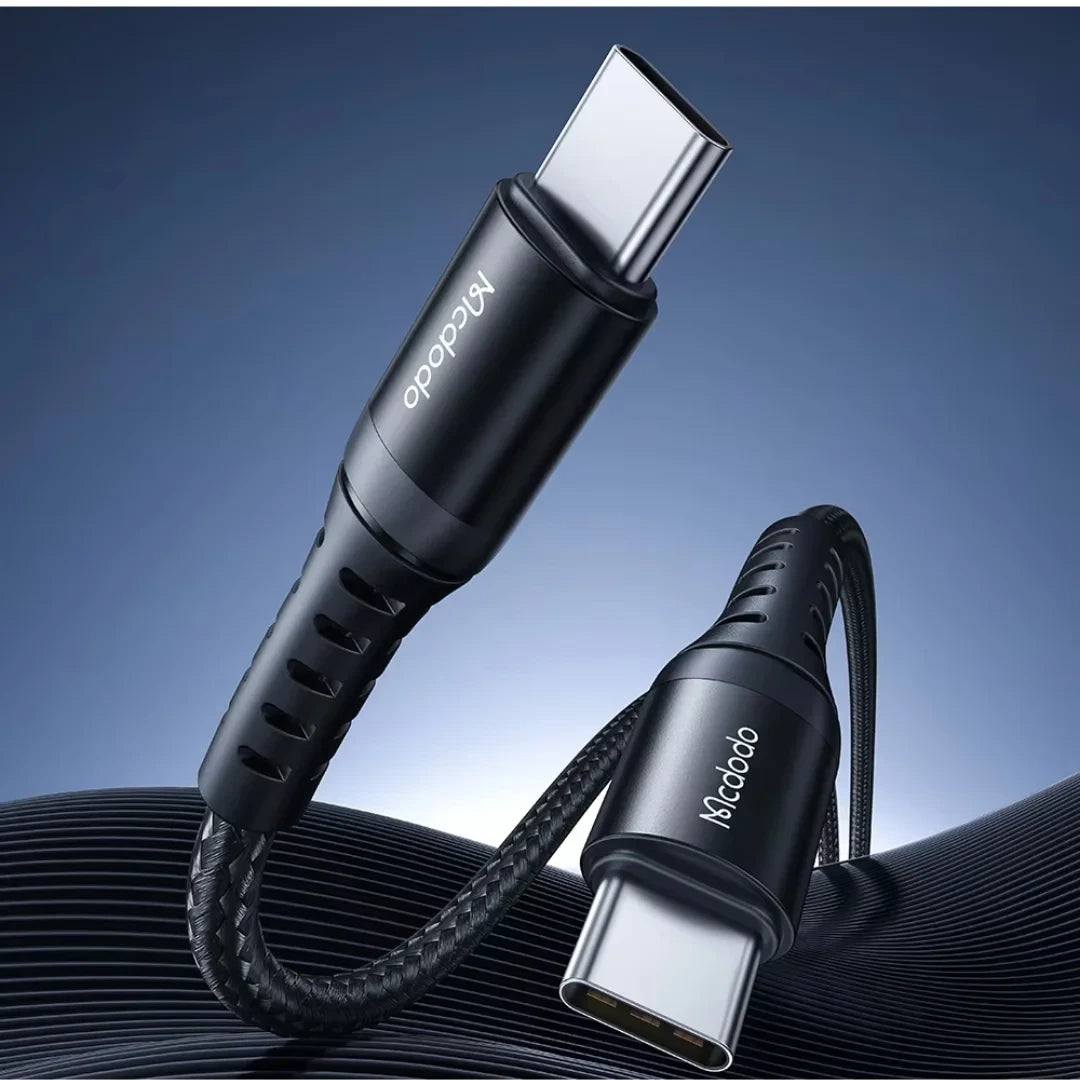 Mcdodo CA-564 USB-C to USB-C Cable – Premium Reinforced Fast Charging