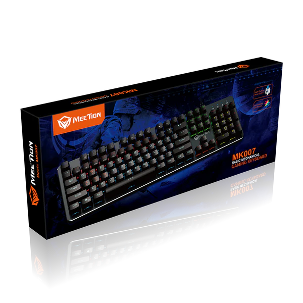 MEETION MK007 Basic Mechanical Keyboard English & Arabic