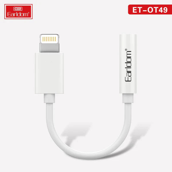 Earldom ET-OT49 Lightning to 3.5mm Adapter