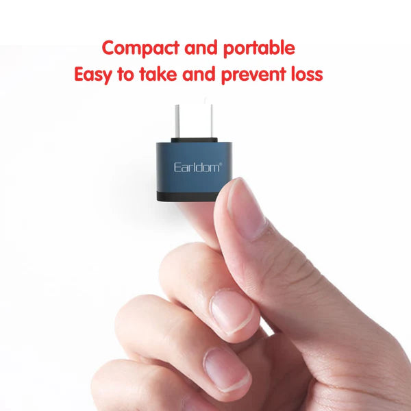Earldom OT62 Micro to USB-C Fast Charge Adapter