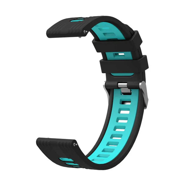 22mm Wristband for Huawei Samsung Band Silicone Strap Replacement Bracelet 2 Color Watchband